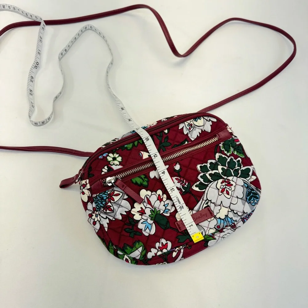 NEW Massive Lot of Vera Bradley Bordeaux Blooms Dragonfly Bags, Robe, Tumbler - Picture 10 of 16